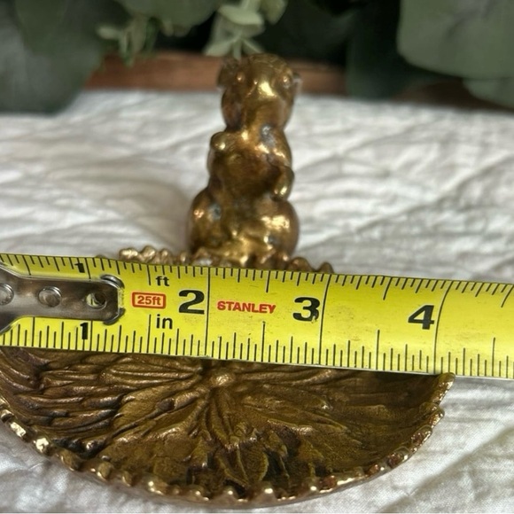 GATCO Solid Brass  Rabbit Dish - Picture 8 of 10